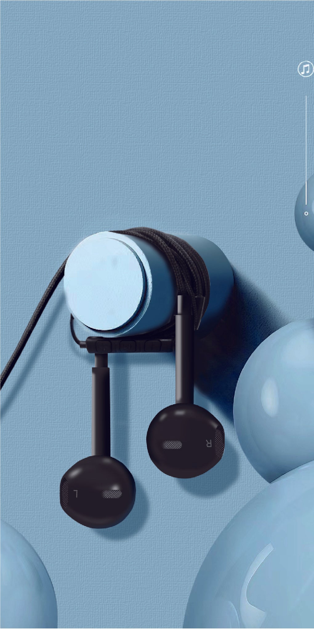 سماعة الأذن SoundPods من أسلي جلوبال USB-C بتقنية عزل الضوضاء 1.2M | أسود سماعة الأذن SoundPods من أسلي جلوبال USB-C بتقنية عزل الضوضاء 1.2M | أسود
